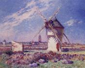 Windmills near the Town of Batz - 费迪南德·卢瓦扬